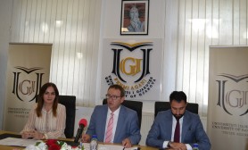 At the University "Fehmi Agani" was held the roundtable "Education, the cornerstone of social advancement", on the occasion of the Memorial Day of the Egyptian Community